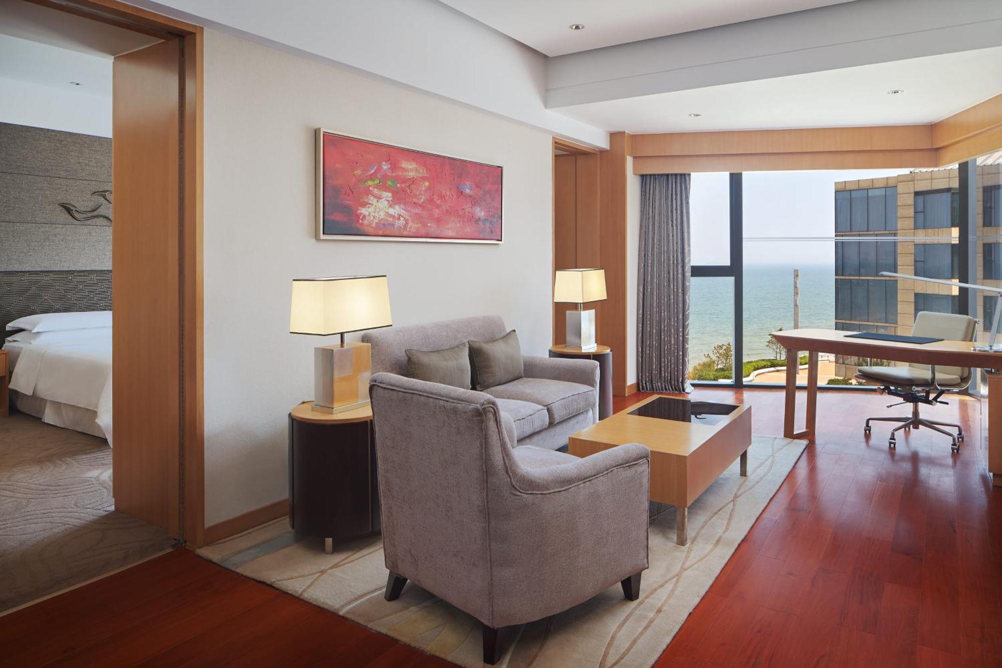 Sheraton Yantai Golden Beach Resort מראה חיצוני תמונה